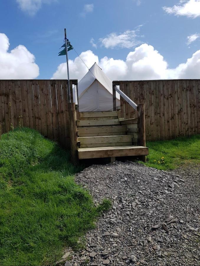 Coastal Stay Bell Tent Porthgain Exterior foto